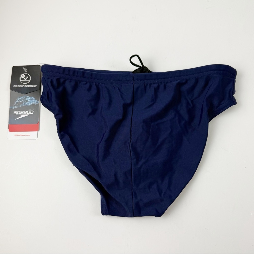 Speedo Endurance Swimwear Mens 28 Navy Blue NWT - Picture 2 of 8